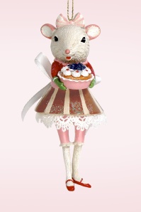 HD Collection - Mouse With Cake kerst ornament