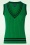 King Louie - College V-Neck Spencer top in groen 3