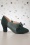 Lola Ramona ♥ Topvintage - Ava Vivid Memory pumps in donkergroen 4