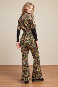 King Louie - Garbo Flare Tulsa jumpsuit in multi 4