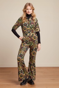 King Louie - Garbo Flare Tulsa jumpsuit in multi