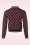 King Louie - Bessie Riley Jacquard Bomber jasje in cabernet rood 5