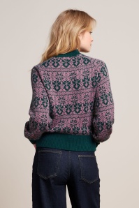 King Louie - Jeanie Duchess top in pine groen 4