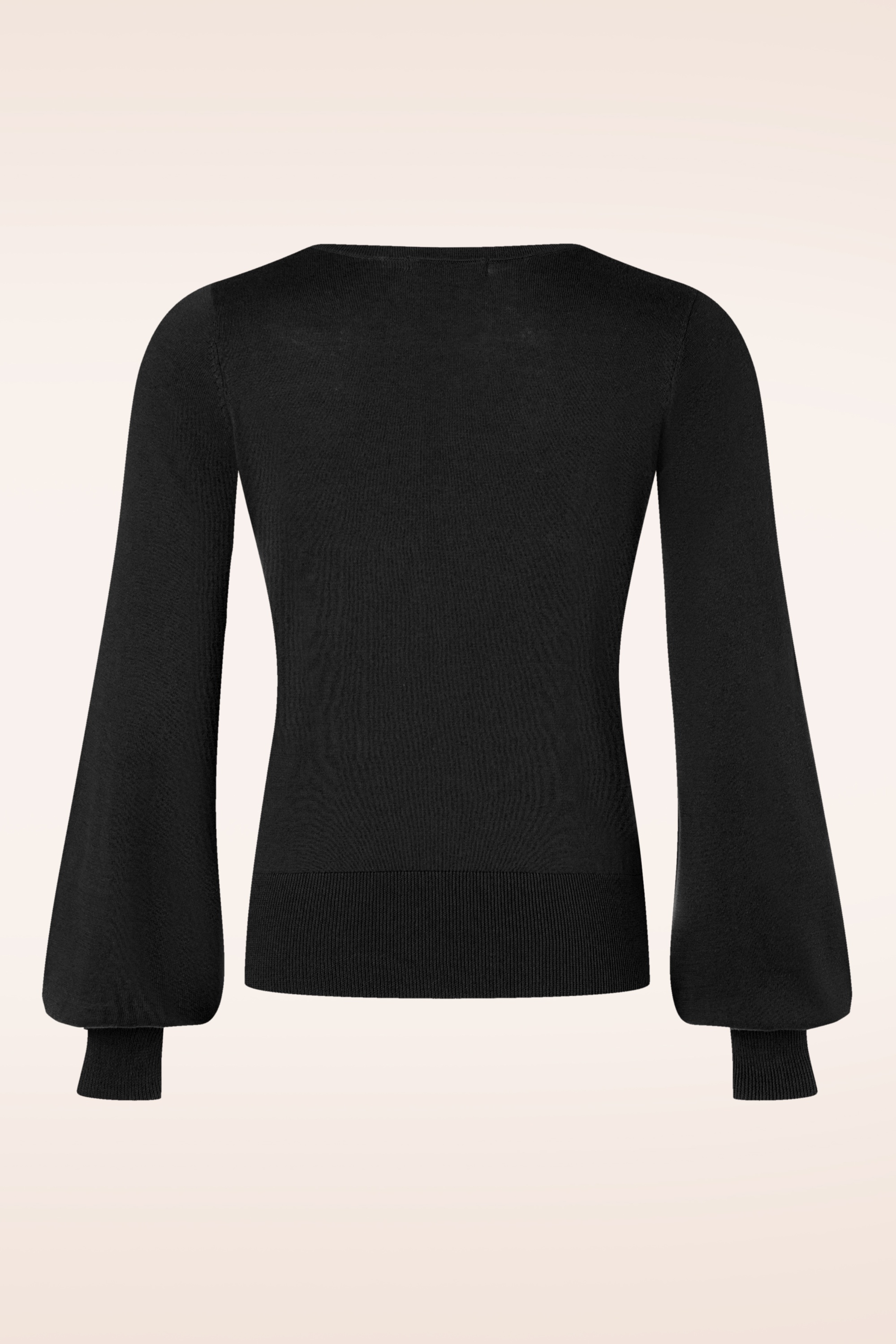 King Louie - Bell Sleeve Club top in zwart 5