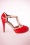 Banned Retro - Betty Pumps in rood