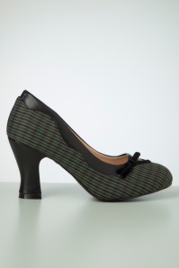 Banned Retro - Bertie's Lullaby pumps in groen