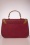 Banned Retro - Carter Satchel handtas in rood 4