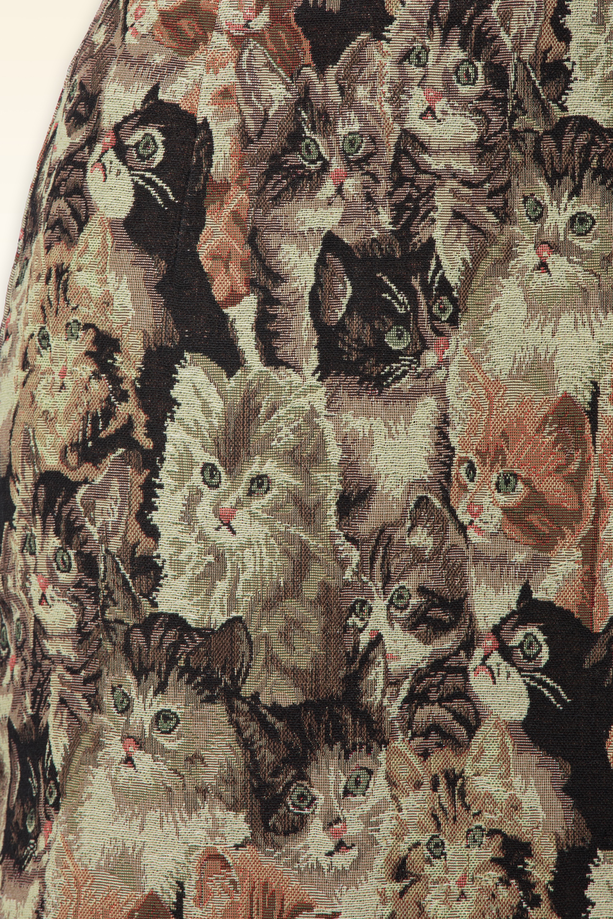 Louche - Aubin Kitty jacquard minirok in multi 3