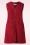 Louche - Cathel Borg lang gilet in rood