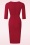 Vintage Chic for Topvintage - Debra Pencil jurk in rood 3