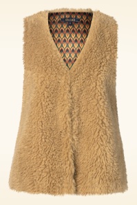 King Louie - Cilla Boheme gilet in biscotti 2