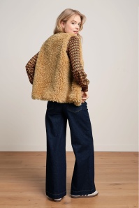 King Louie - Cilla Boheme gilet in biscotti 4