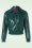 King Louie - Isa Shine jacket in libel groen  2