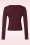 Banned Retro - Ruby jumper in bordeaux 4