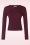 Banned Retro - Ruby jumper in bordeaux 2