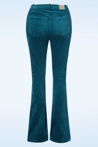 Cloud9 - Dora Flared broek in everglade blauw 3