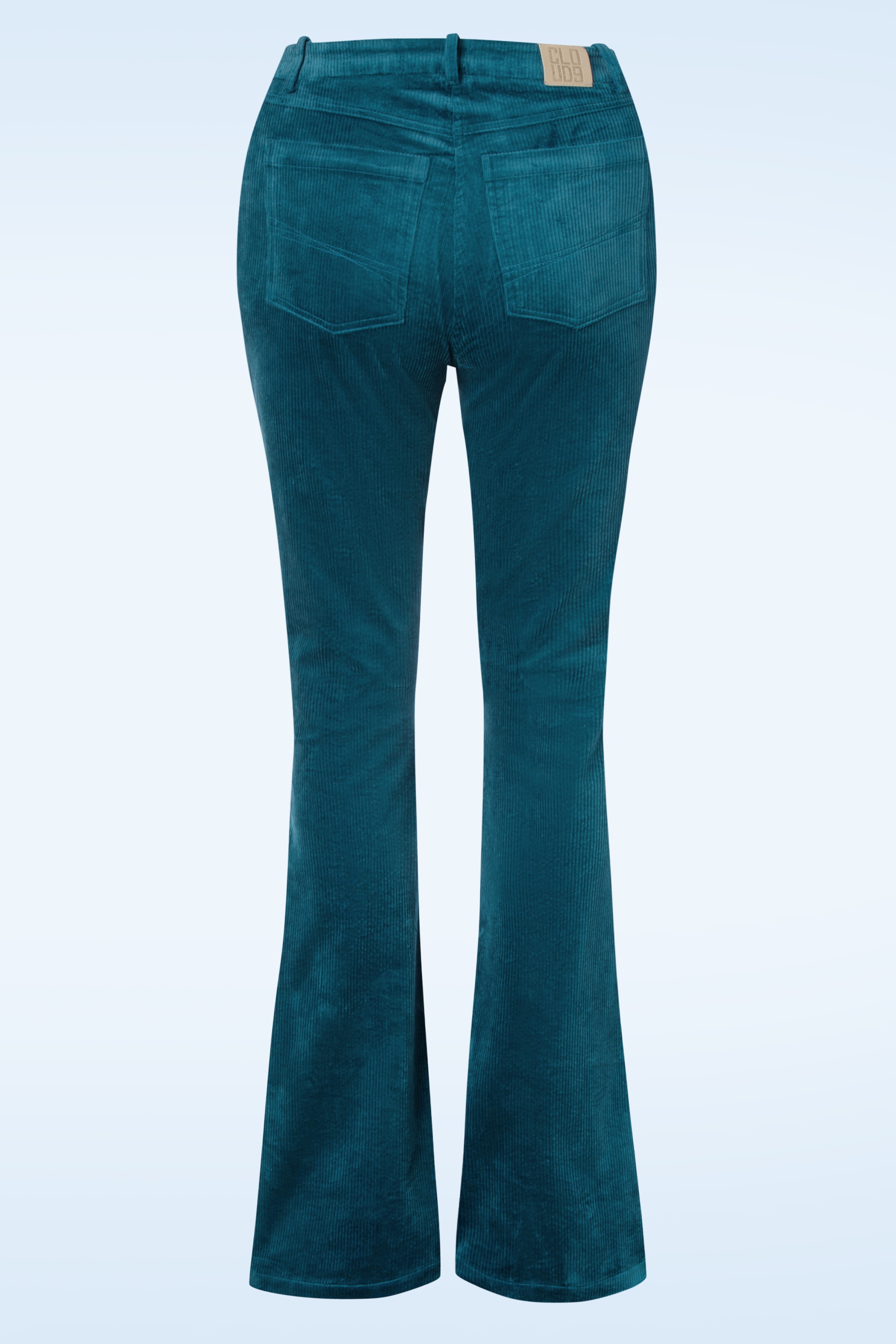 Cloud9 - Dora Flared broek in everglade blauw 3