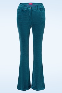 Cloud9 - Dora Flared broek in everglade blauw