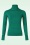 Zilch - High Neck Two Tone top in groen en blauw