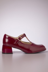 Banned Retro - Unforgettable Elizabeth pumps in bordeauxrood