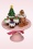 HD Collection - Tutu Mouse With Cake kerst ornament