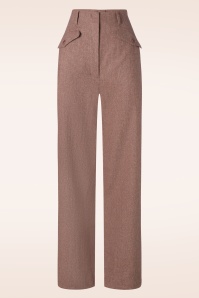 Emmy Design - The Katharine Stardust pantalon in dusty rose