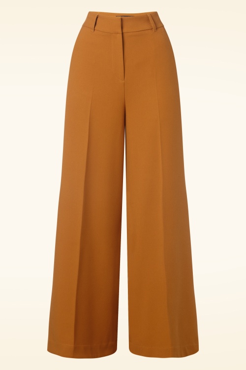 King Louie - Chloe Tuillerie pantalon in maple oranje 2