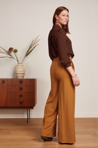 King Louie - Chloe Tuillerie pantalon in maple oranje 3