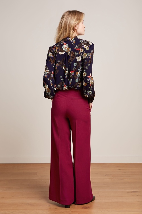 King Louie - Chloe Marple pantalon in rumba rood 3