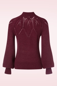 King Louie - Joanie Orcia Raglan top in cabernet rood 5