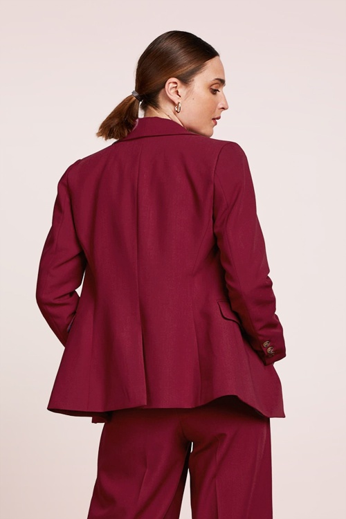 King Louie - Brooke Marple blazer in rumba rood 3