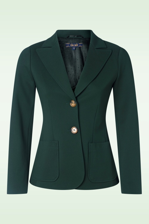 King Louie - Bibi Uni Rodeo blazer in sycamore groen 2