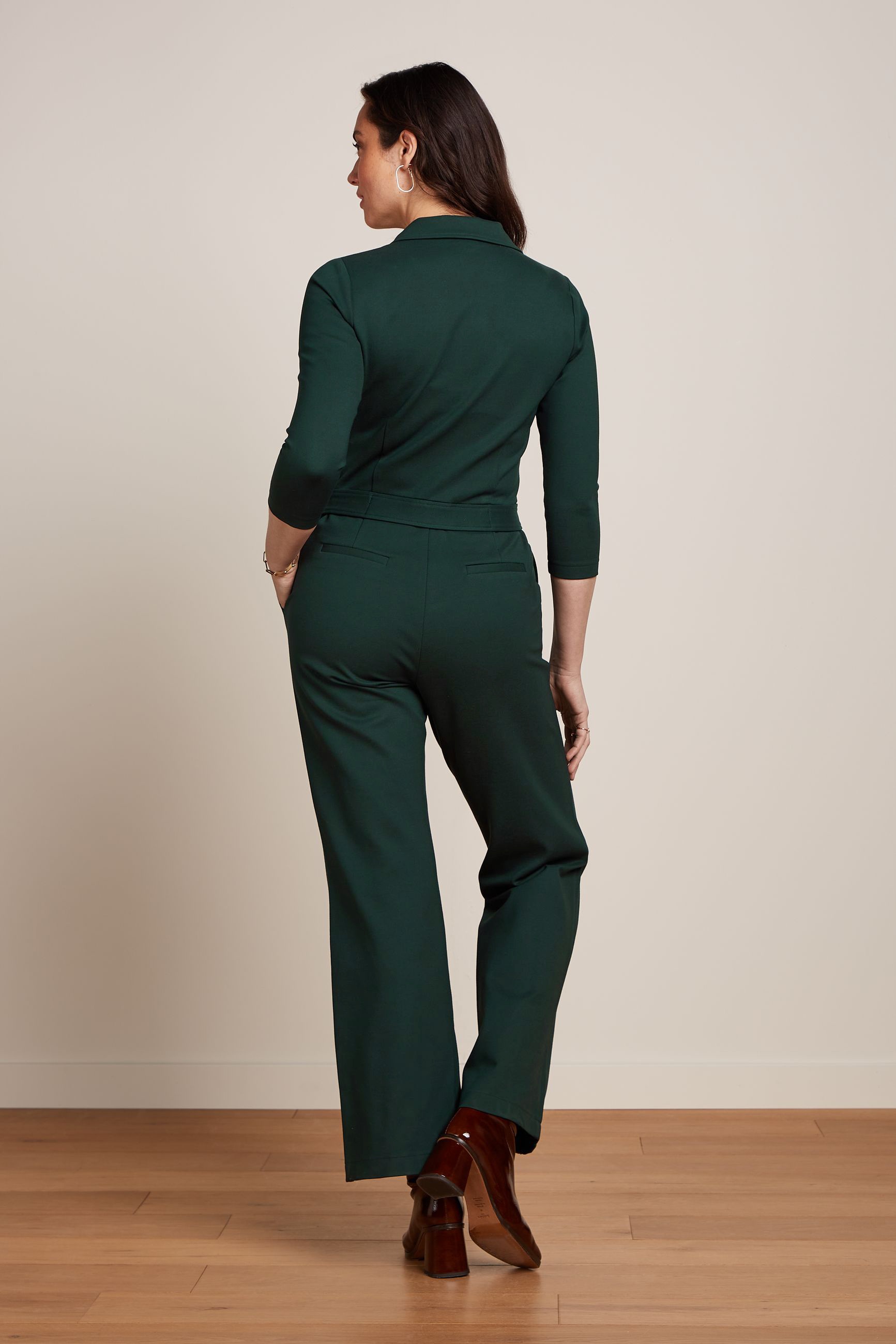 King Louie - Alexa Uni Rodeo jumpsuit in sycamore groen 3