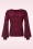 King Louie - Erin Bell Orcia top in cabernet rood 5