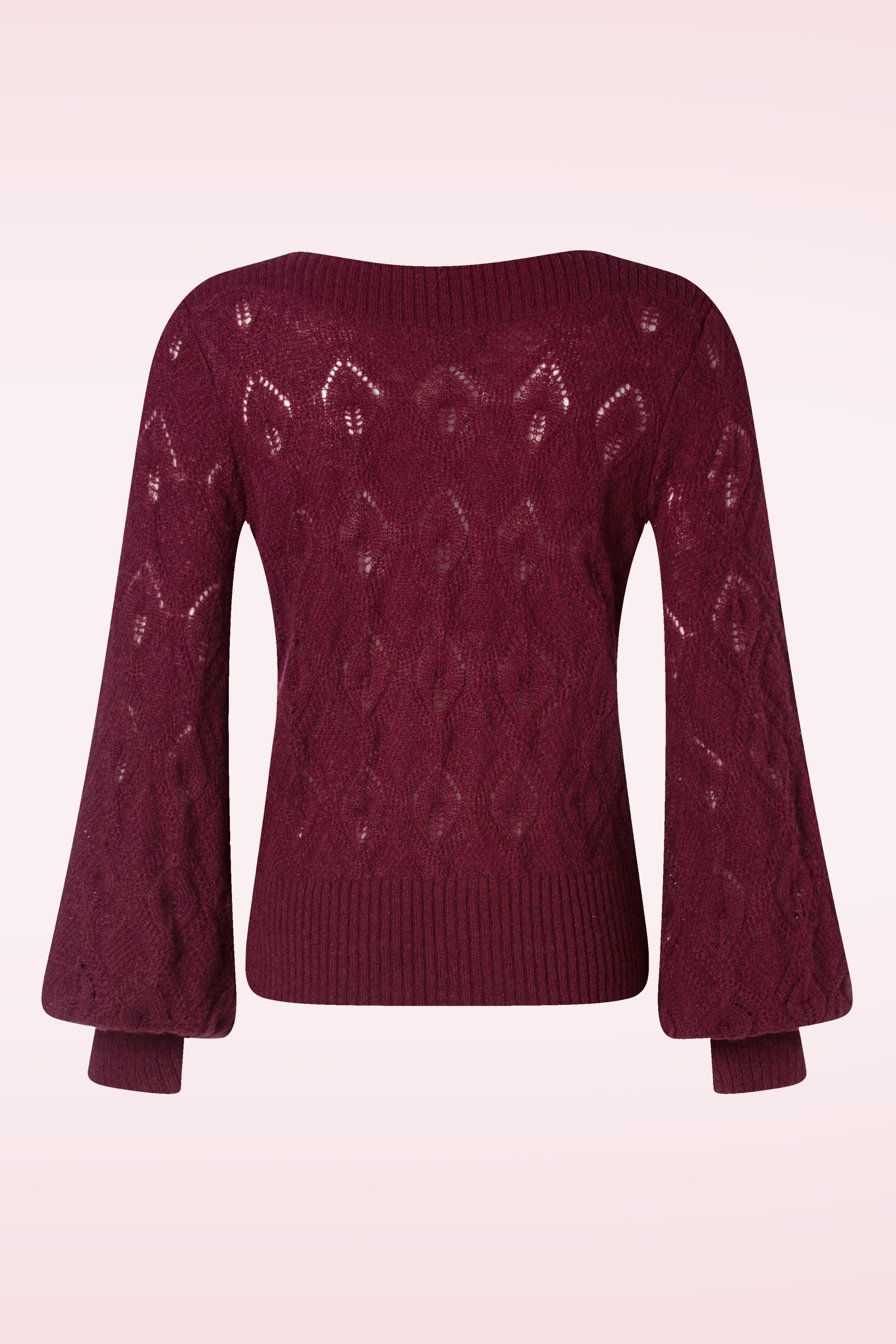 King Louie - Erin Bell Orcia top in cabernet rood 5