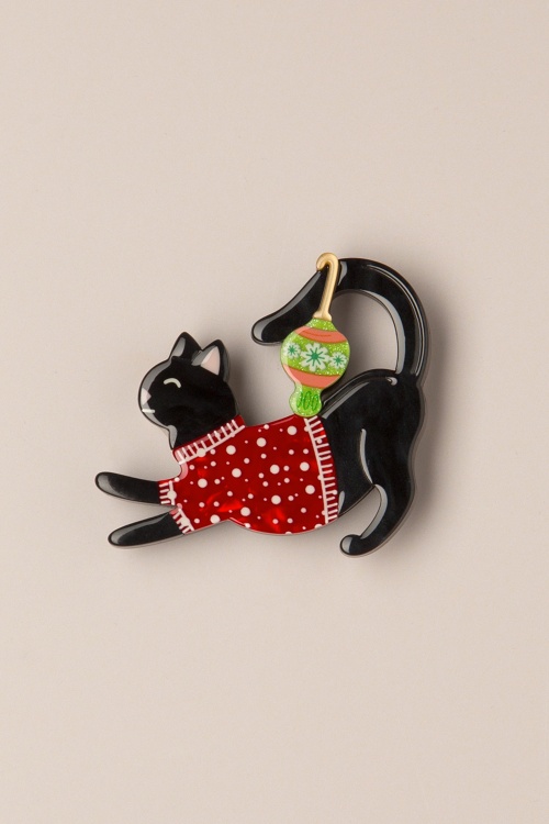 Erstwilder - Cozy Christmas Chap broche