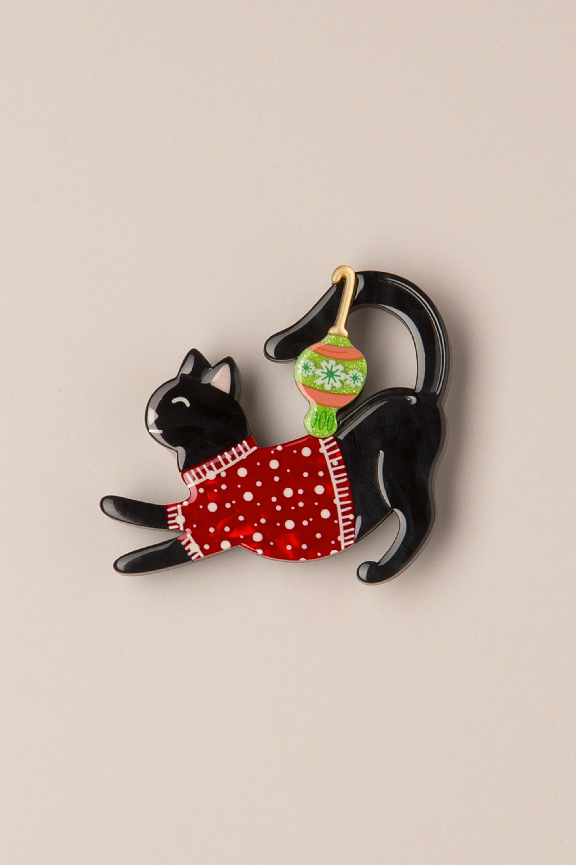 Erstwilder - Feline Festive broche