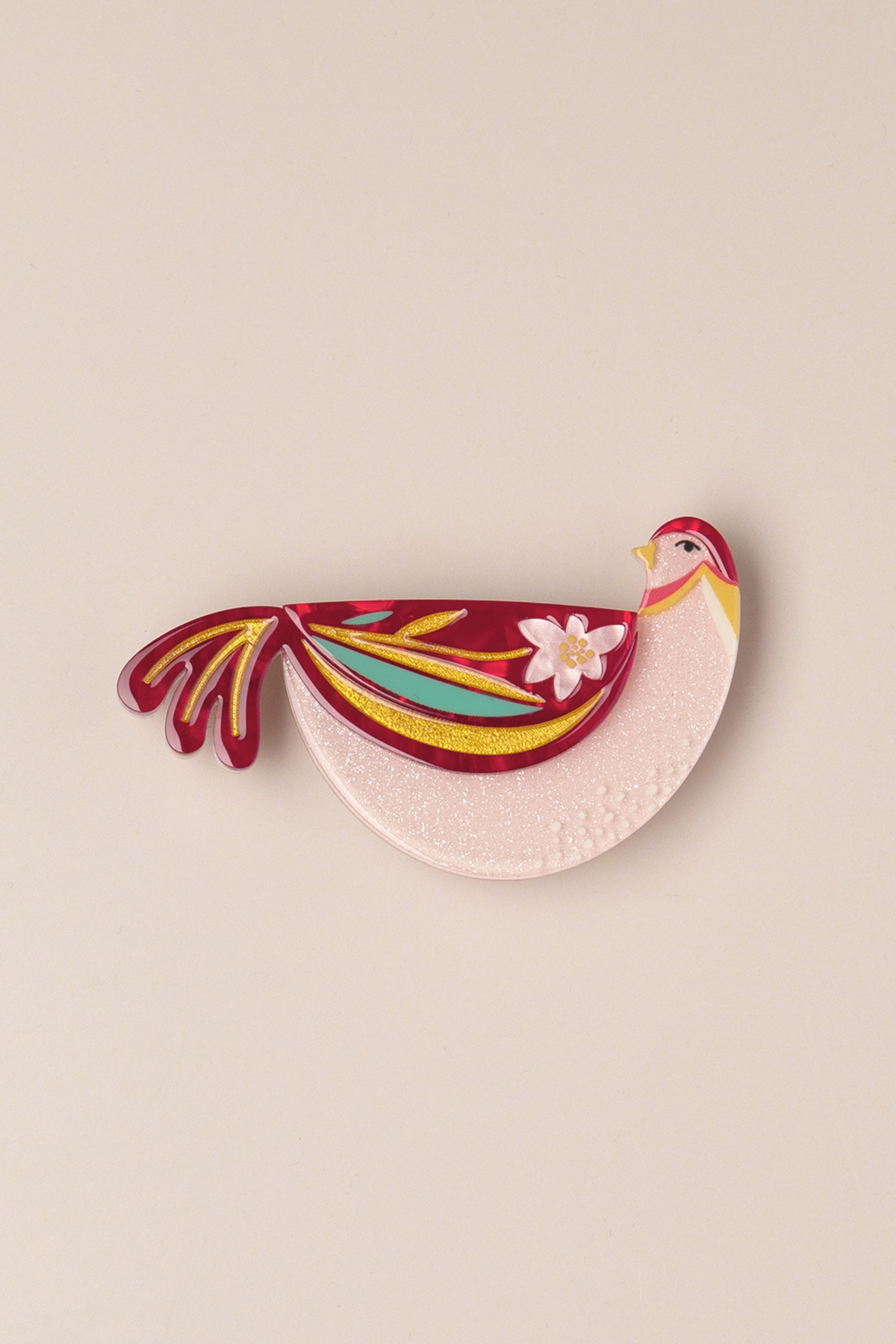 Erstwilder - Partridge Perfection broche