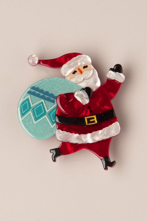 Erstwilder - Cozy Christmas Chap broche