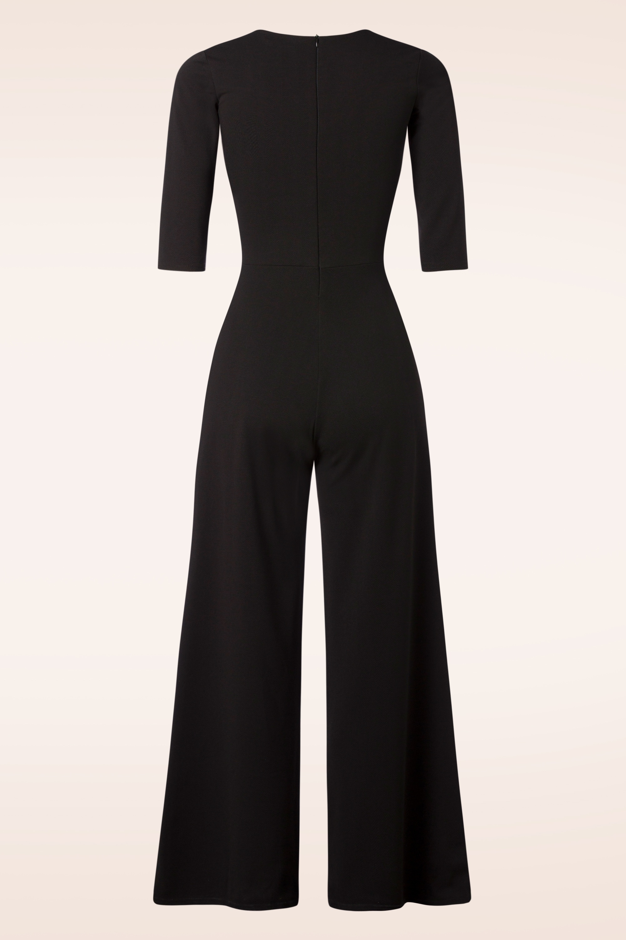 Vintage Chic for Topvintage - Nancy jumpsuit in zwart  3