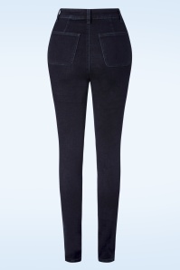 Banned Retro - Dream skinny jeans in denim blauw 3