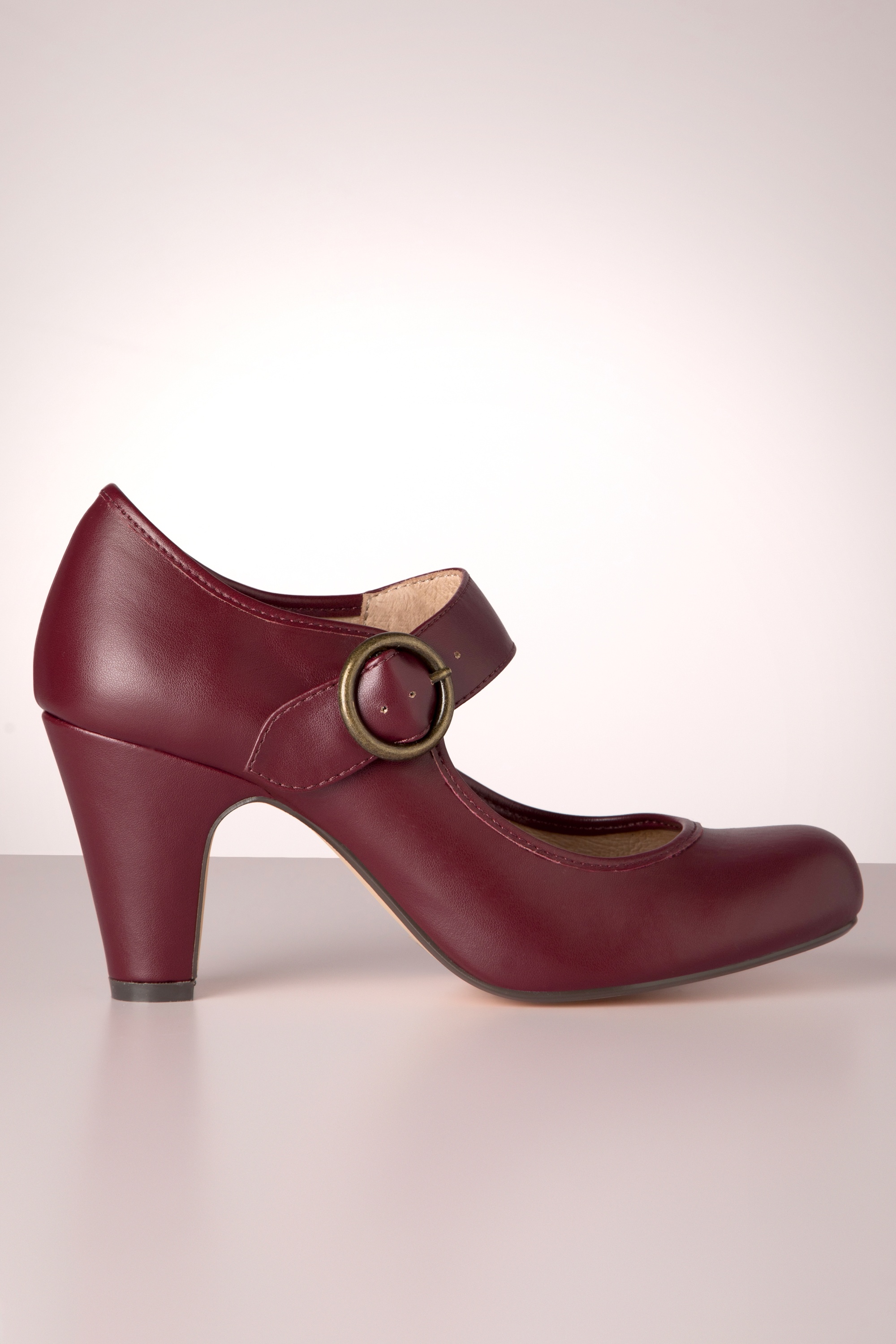 Chelsea Crew - Madeline Mary Jane pumps in bordeauxrood