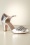 Chelsea Crew - Goldie Mary Jane pumps in metallic zilver 3