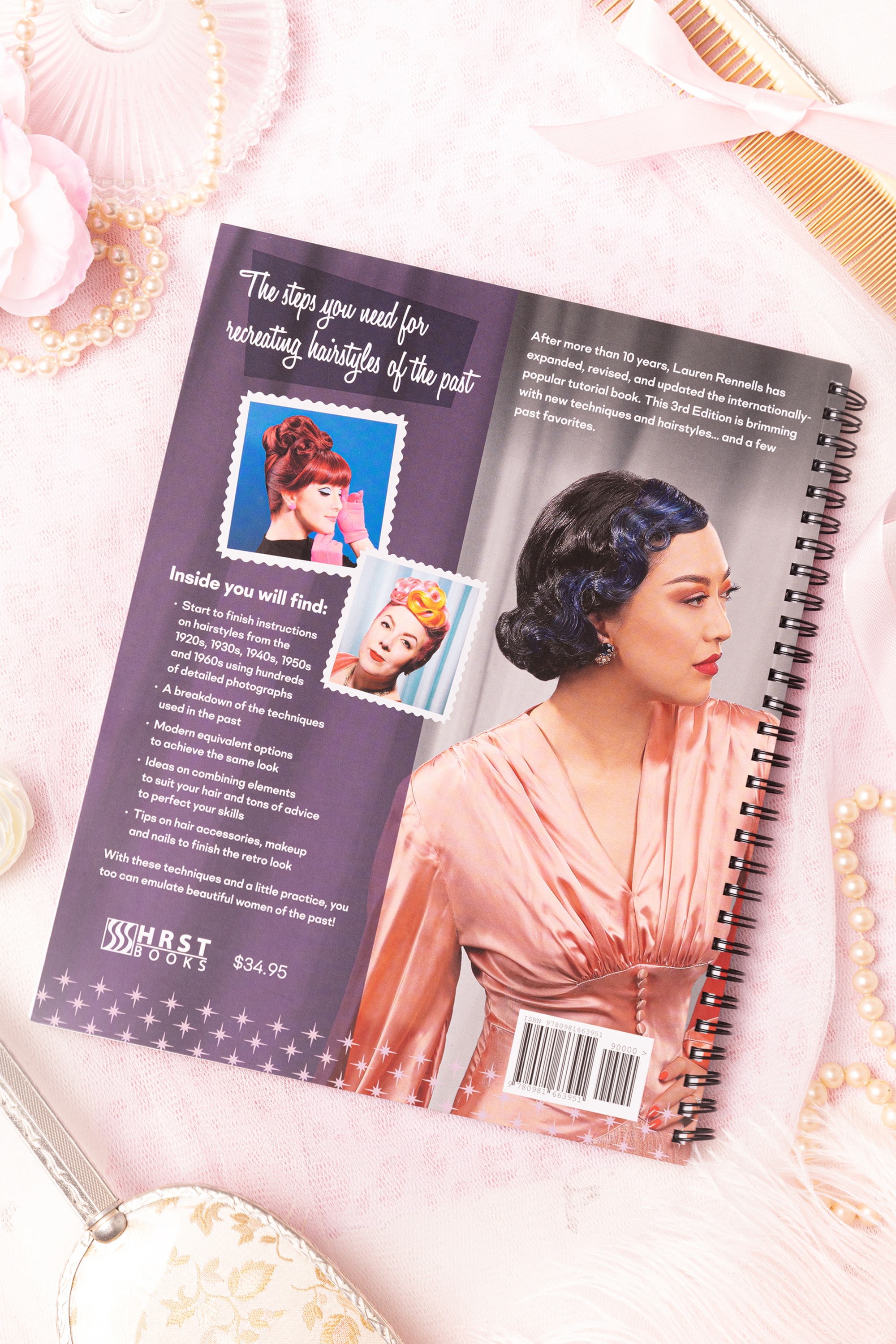 Lauren Rennells - Vintage hairstyling: retro styles met stapsgewijze instructies 3e editie 4