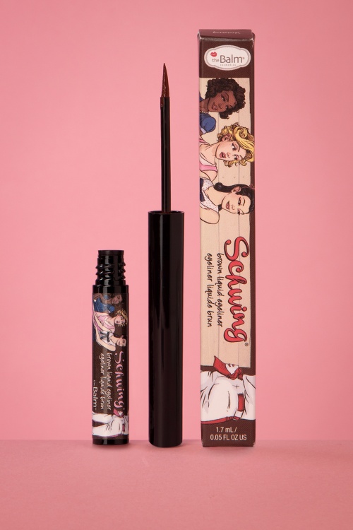 The Balm - Schwing Liquid eyeliner in bruin