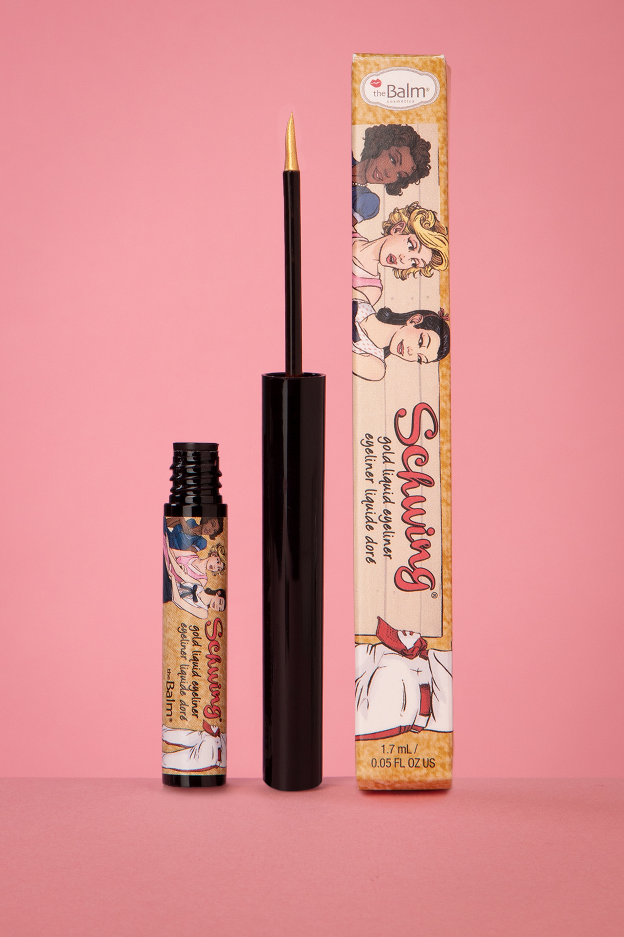 The Balm - Schwing liquid eyeliner in Schwing gold