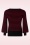 King Louie - Marie Bell Loop Stripe top in cabernet rood 5