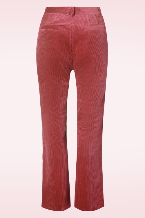 King Louie - Marcie Corduroy pantalon in woestijn rood 5