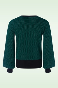 King Louie - Teddy Bell Sleeve top in antiek groen 5