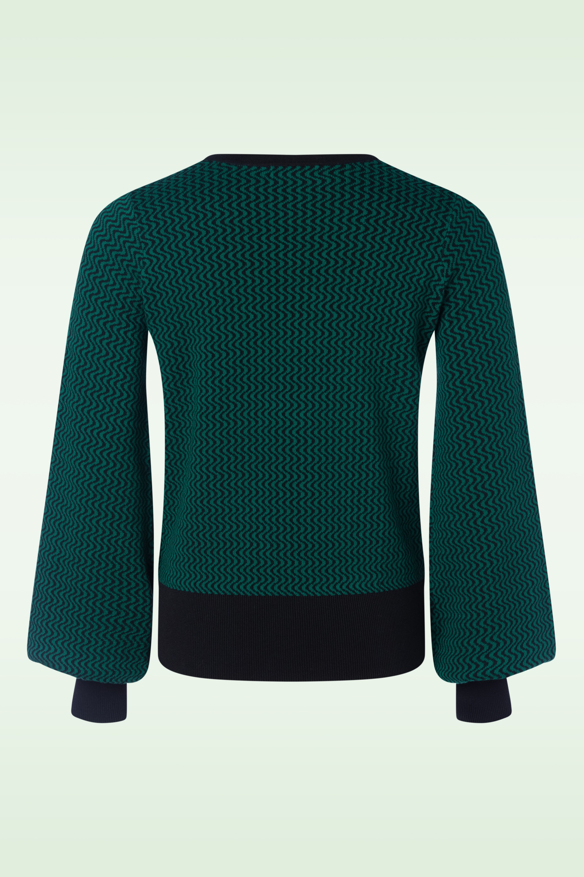 King Louie - Teddy Bell Sleeve top in antiek groen 5